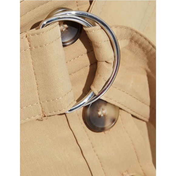 No longer available 
A.L.C. Miley fluted belted linen-blend mini skirt size 2 - Picture 4 of 7